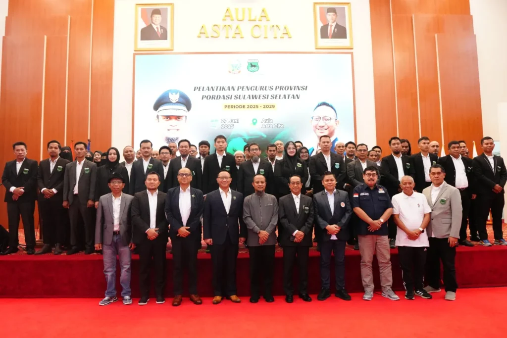 Lantik Pengprov Pordasi Sulawesi Selatan, Aryo PS Djojohadikusumo Dorong Pengembangan Olahraga Berkuda di Daerah