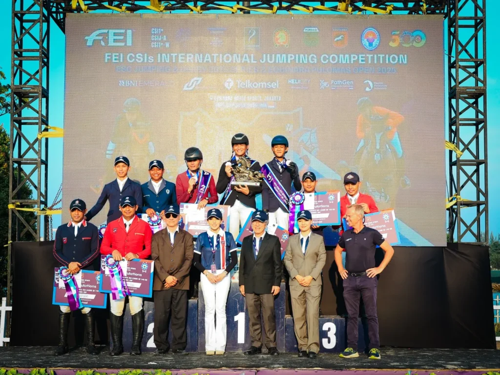 FEI CSIS International Jumping Competition, Marco Wowiling Juara CSI1*-W 140 CM, Nusrtdinov Rebut Piala Gubernur Jakarta