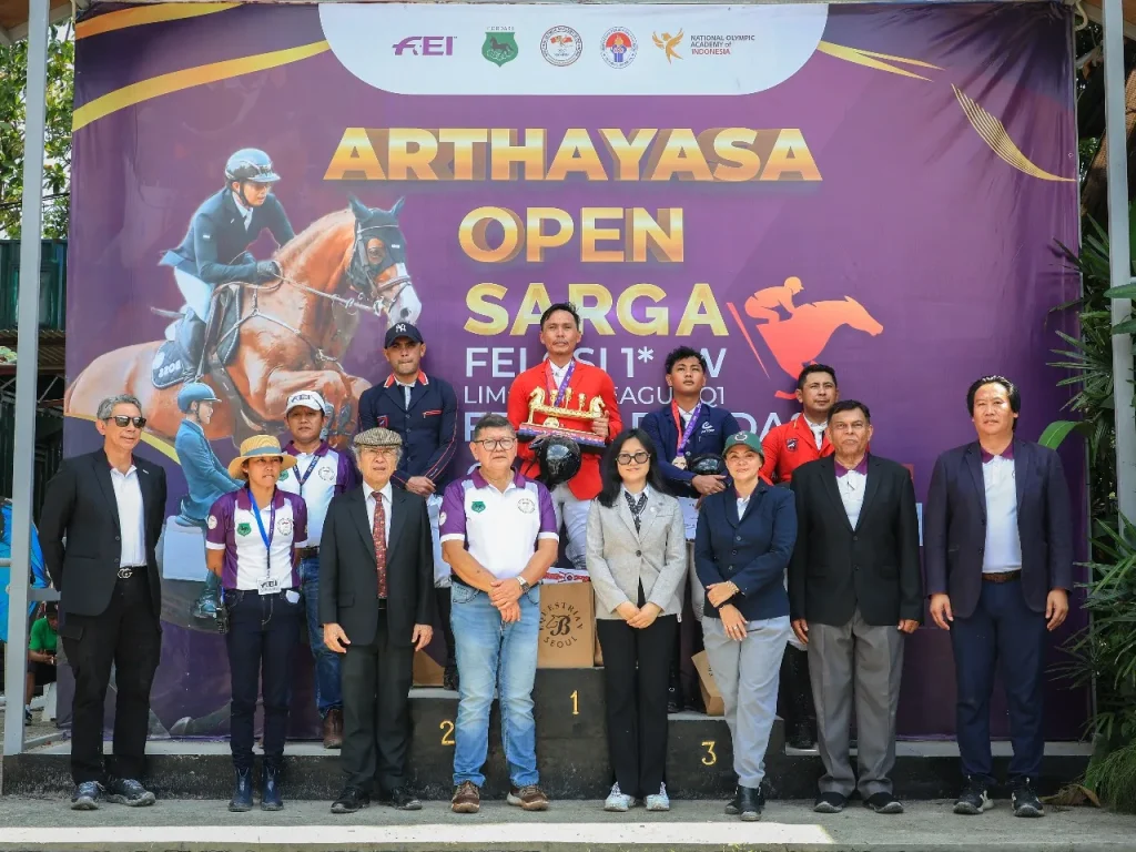 Jendry juara di fei csi 1* Arthayasa open