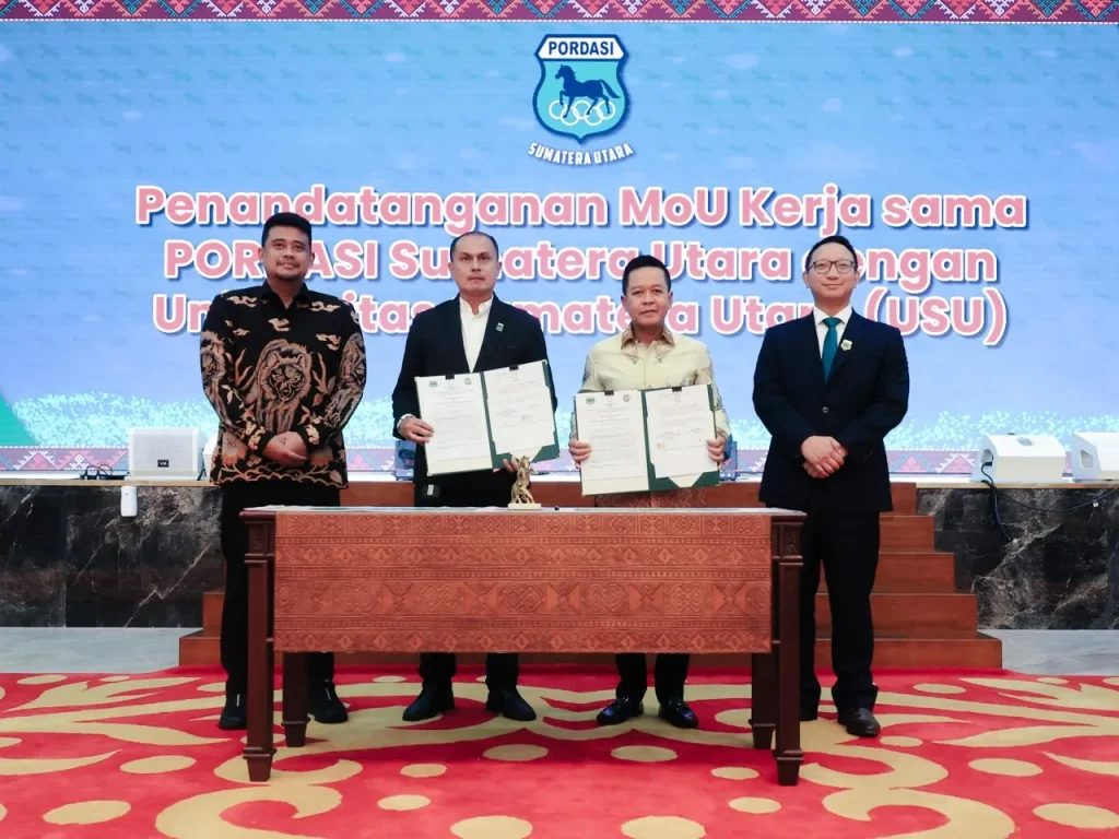 Jadi Pelantikan Termegah, Ketum PP Pordasi Resmikan Pordasi Sumut Disaksikan Gubernur