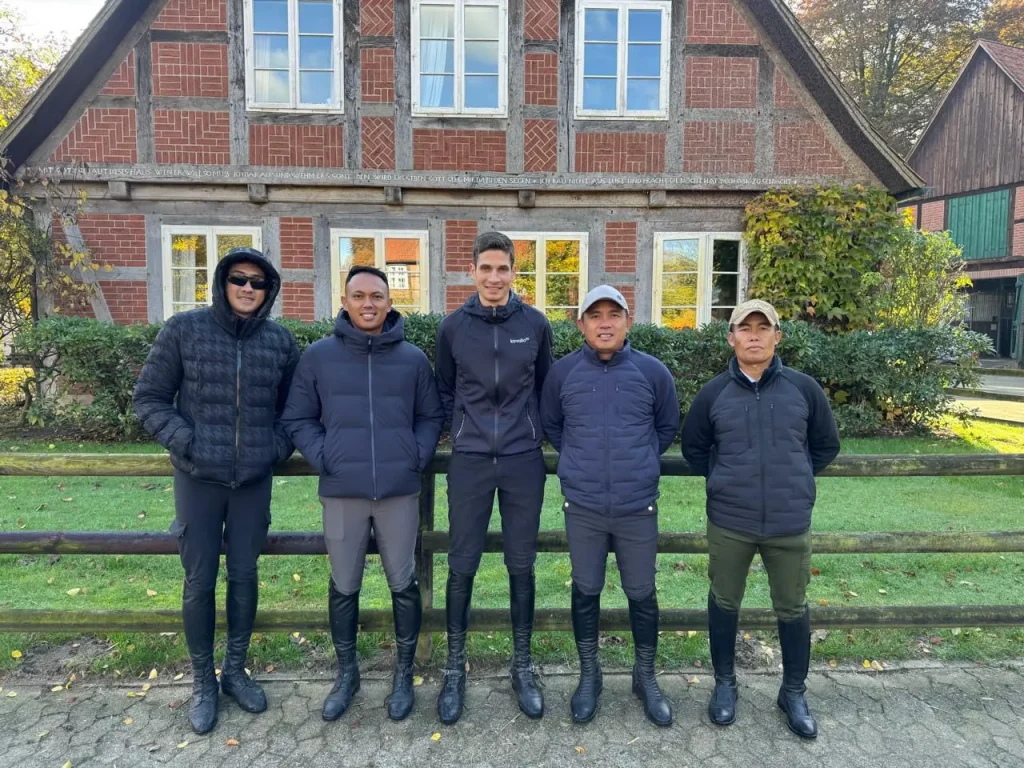 JELANG SEA GAMES THAILAND 2025, MANAJER TIM CABOR BERKUDA EQUESTRIAN TINJAU PERSIAPAN ATLET DI JERMAN